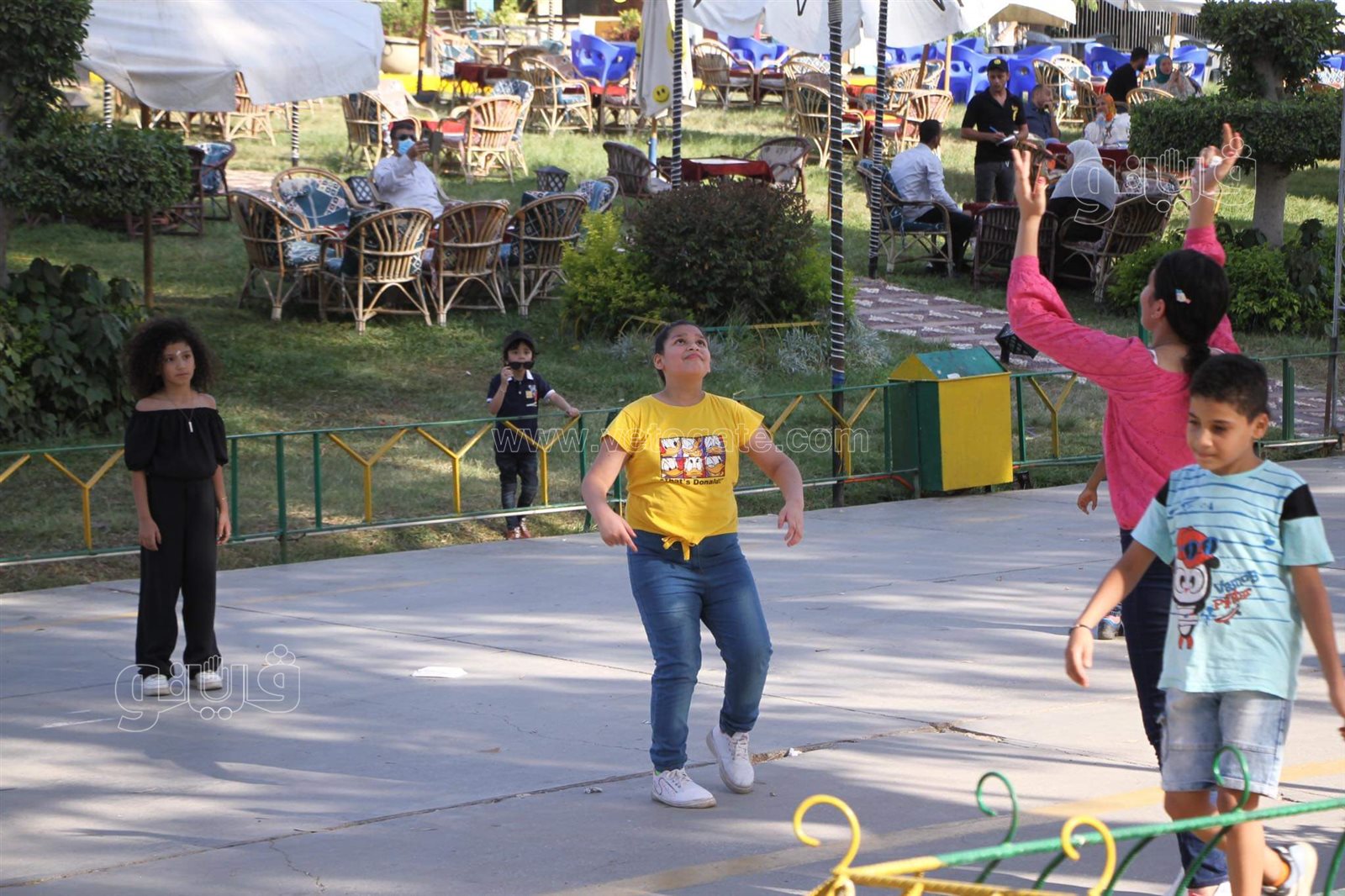 إقبال كبير على الحديقة الدولية خامس أيام إجازة العيد (1)