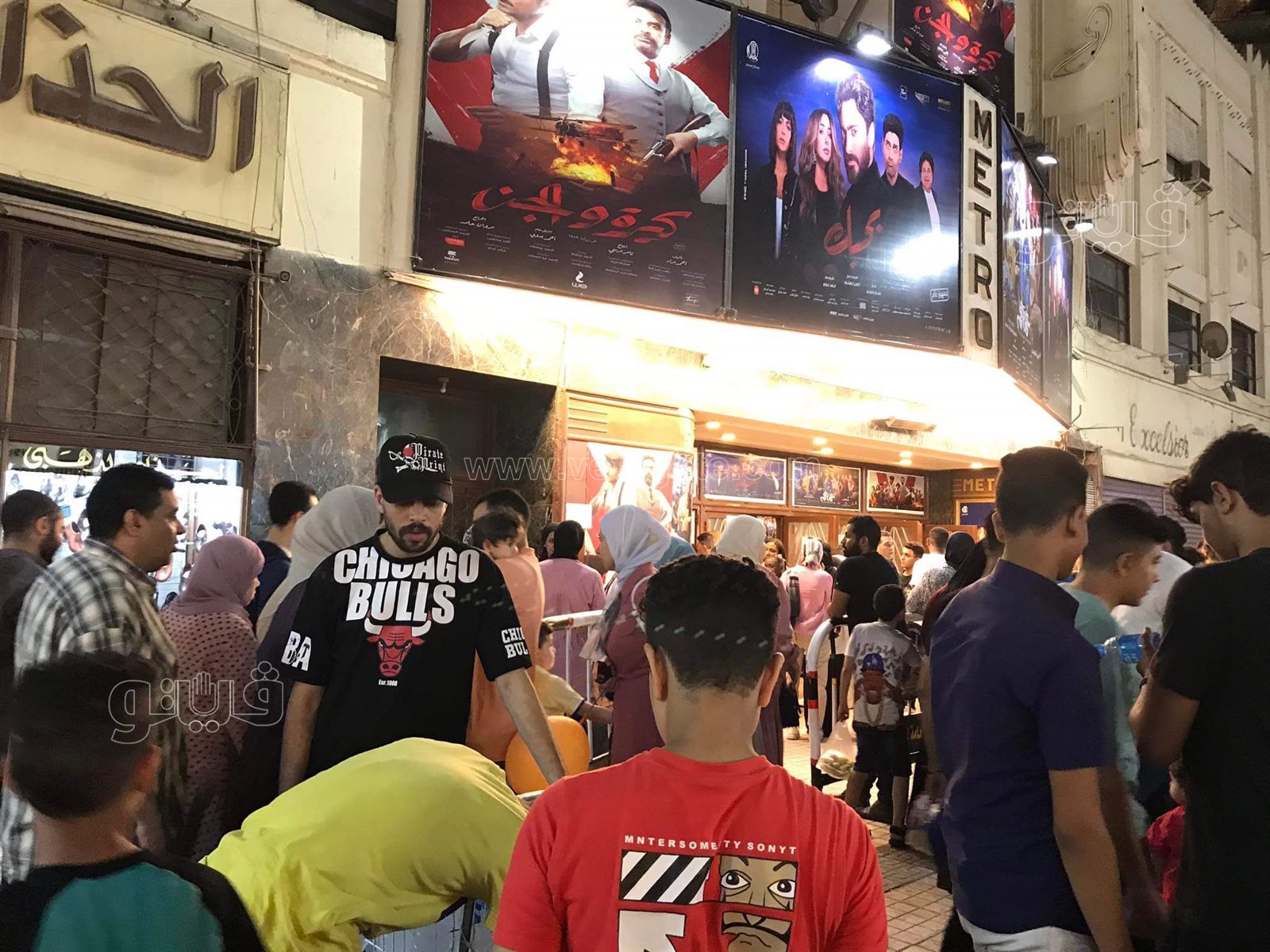 اقبال كبير على سينمات وسط البلد في خامس أيام اجازة العيد (1)