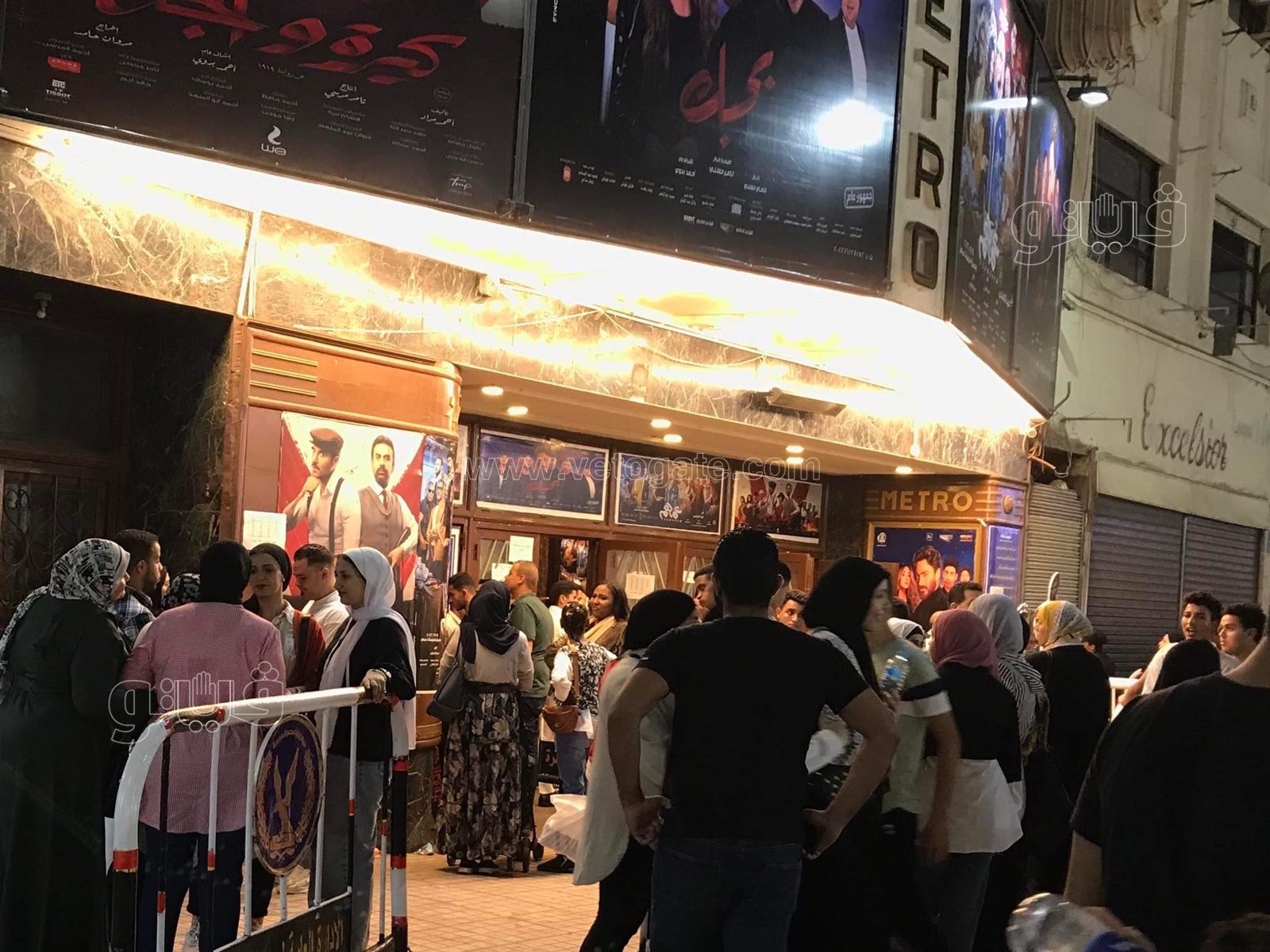 اقبال كبير على سينمات وسط البلد في خامس أيام اجازة العيد (4)