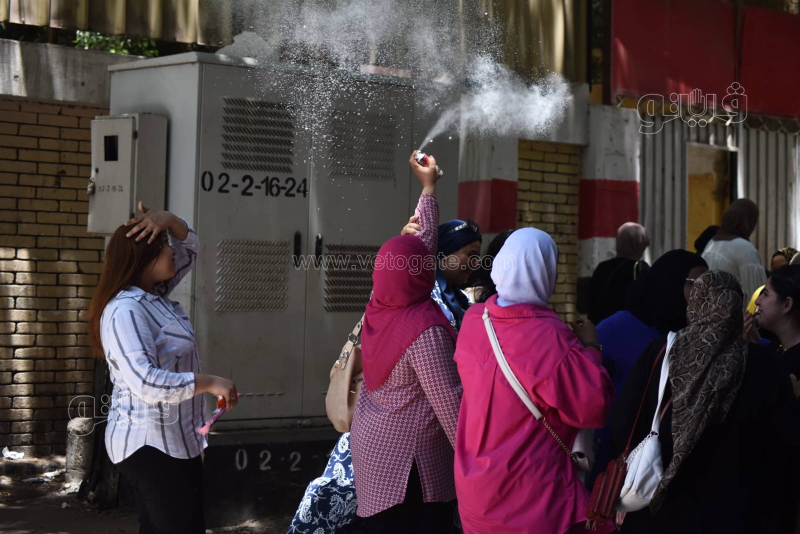 بالزغاريد.. احتفالات طلاب الثانوية العامة بعد انتهاء أخر أيام الإمتحانات (14)