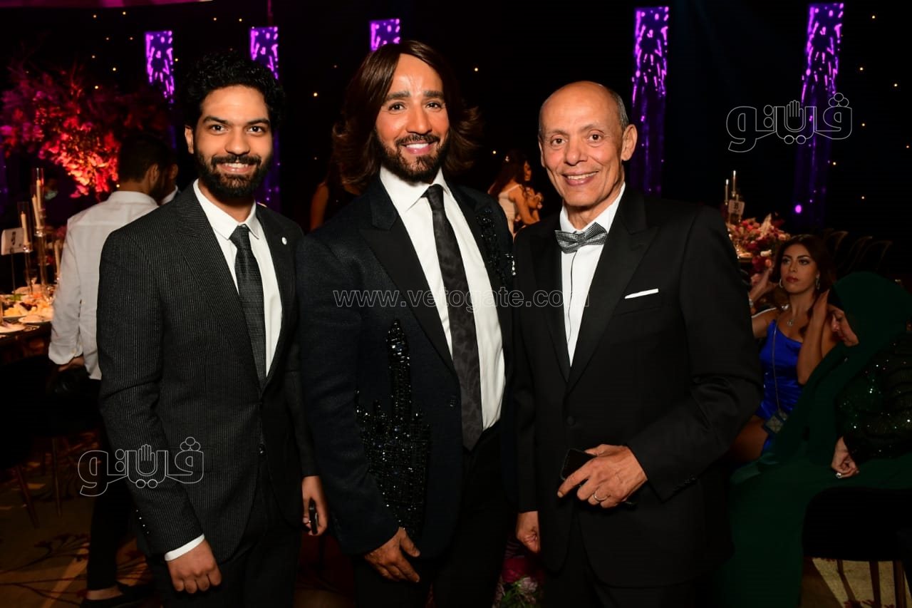 نجوم الفن والمشاهير في زفاف ابنة عصام إمام شقيق الزعيم (67)