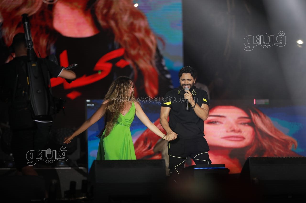  تامر حسني يتالق بحفل جماهيري في إطلاق عشأنجي (6)