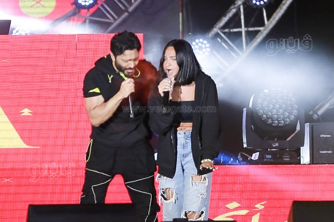  تامر حسني يتالق بحفل جماهيري في إطلاق عشأنجي (32)