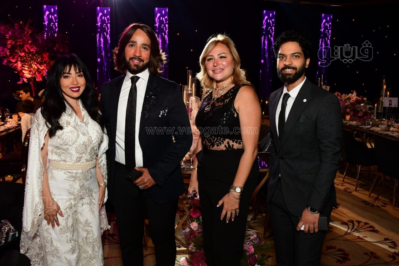 نجوم الفن والمشاهير في زفاف ابنة عصام إمام شقيق الزعيم (2)