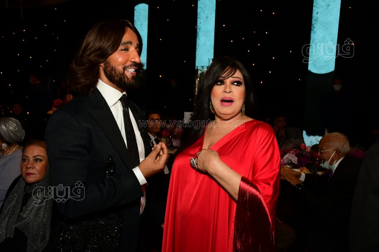 نجوم الفن والمشاهير في زفاف ابنة عصام إمام شقيق الزعيم (18)