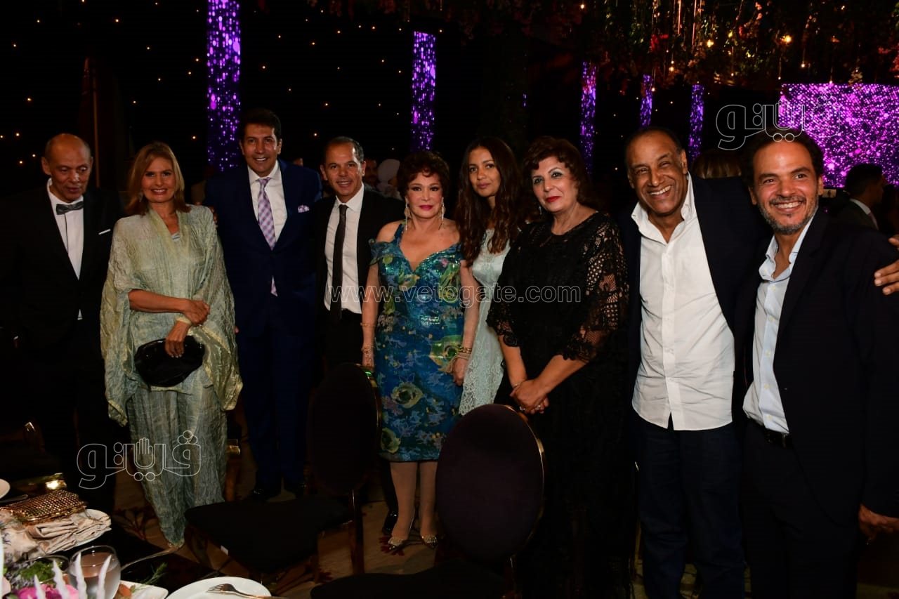 نجوم الفن والمشاهير في زفاف ابنة عصام إمام شقيق الزعيم (21)