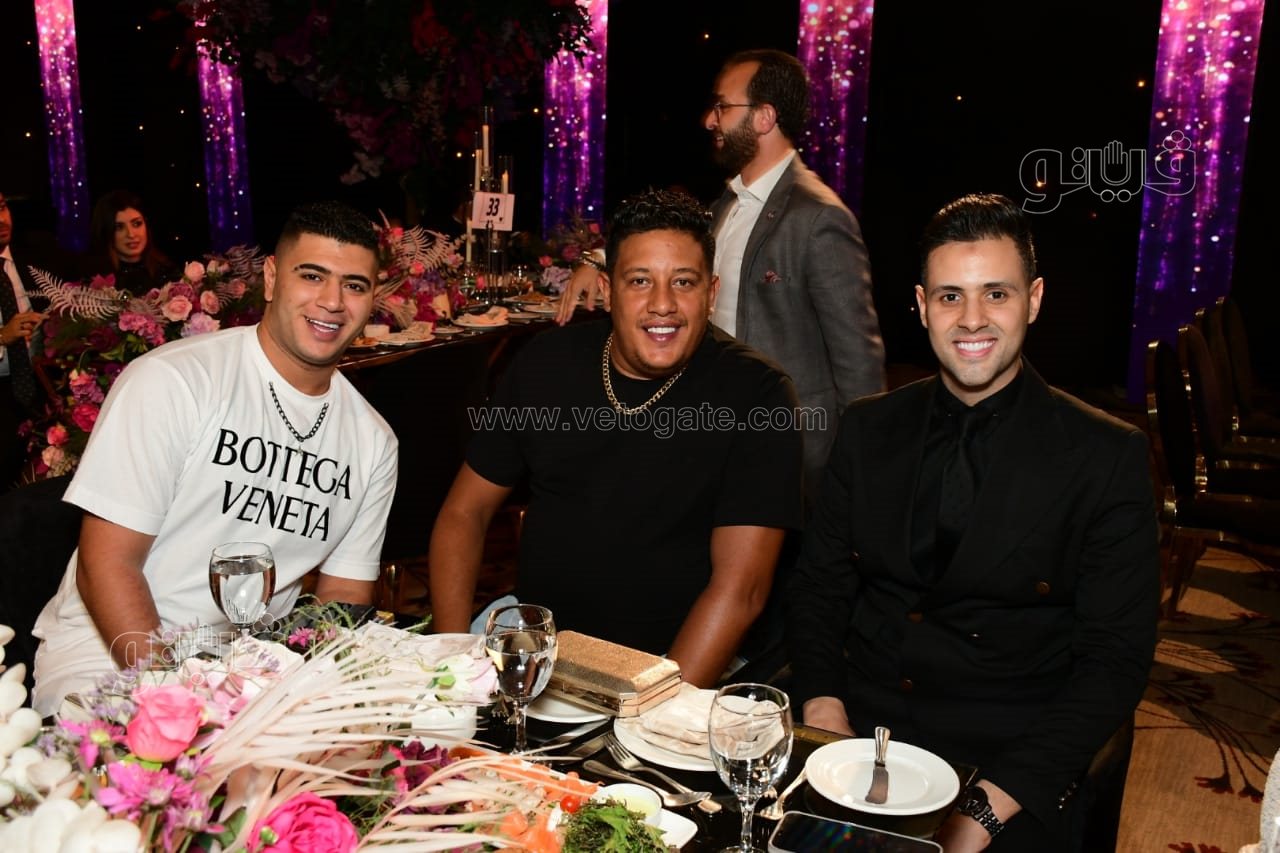 نجوم الفن والمشاهير في زفاف ابنة عصام إمام شقيق الزعيم (35)