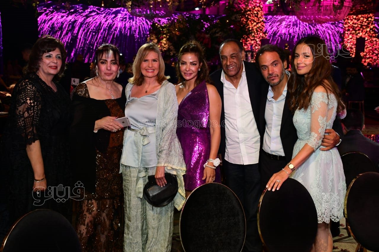 نجوم الفن والمشاهير في زفاف ابنة عصام إمام شقيق الزعيم (53)