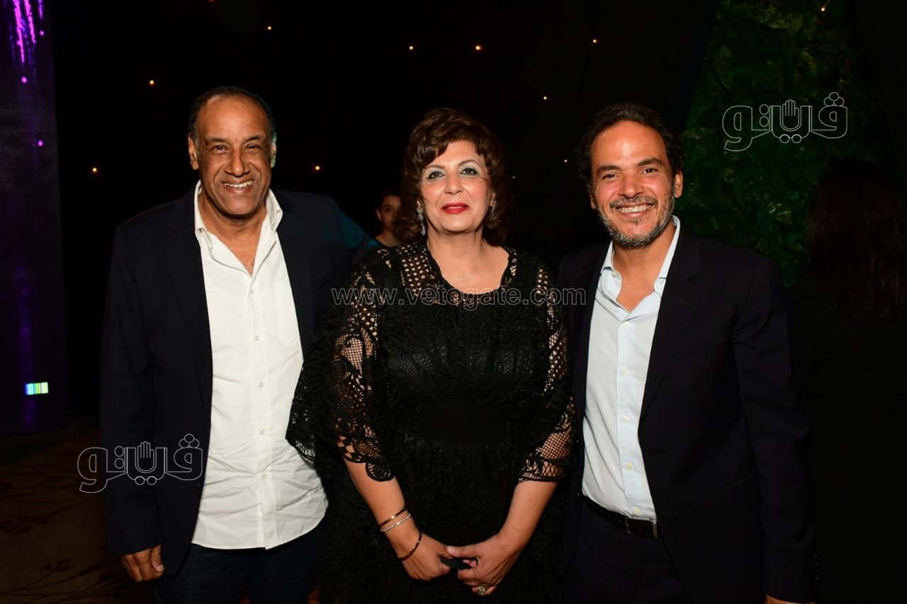 نجوم الفن والمشاهير في زفاف ابنة عصام إمام شقيق الزعيم (55)