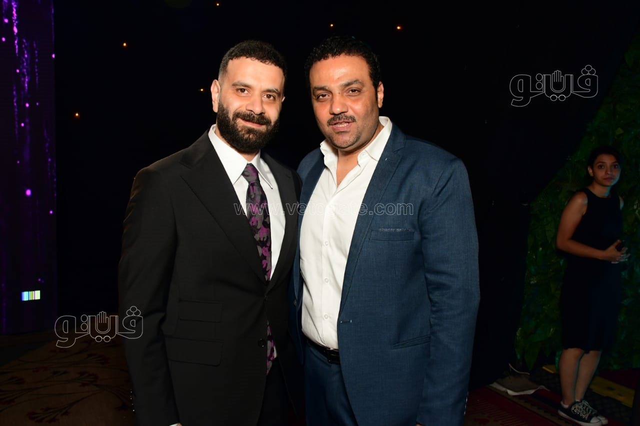 نجوم الفن والمشاهير في زفاف ابنة عصام إمام شقيق الزعيم (56)