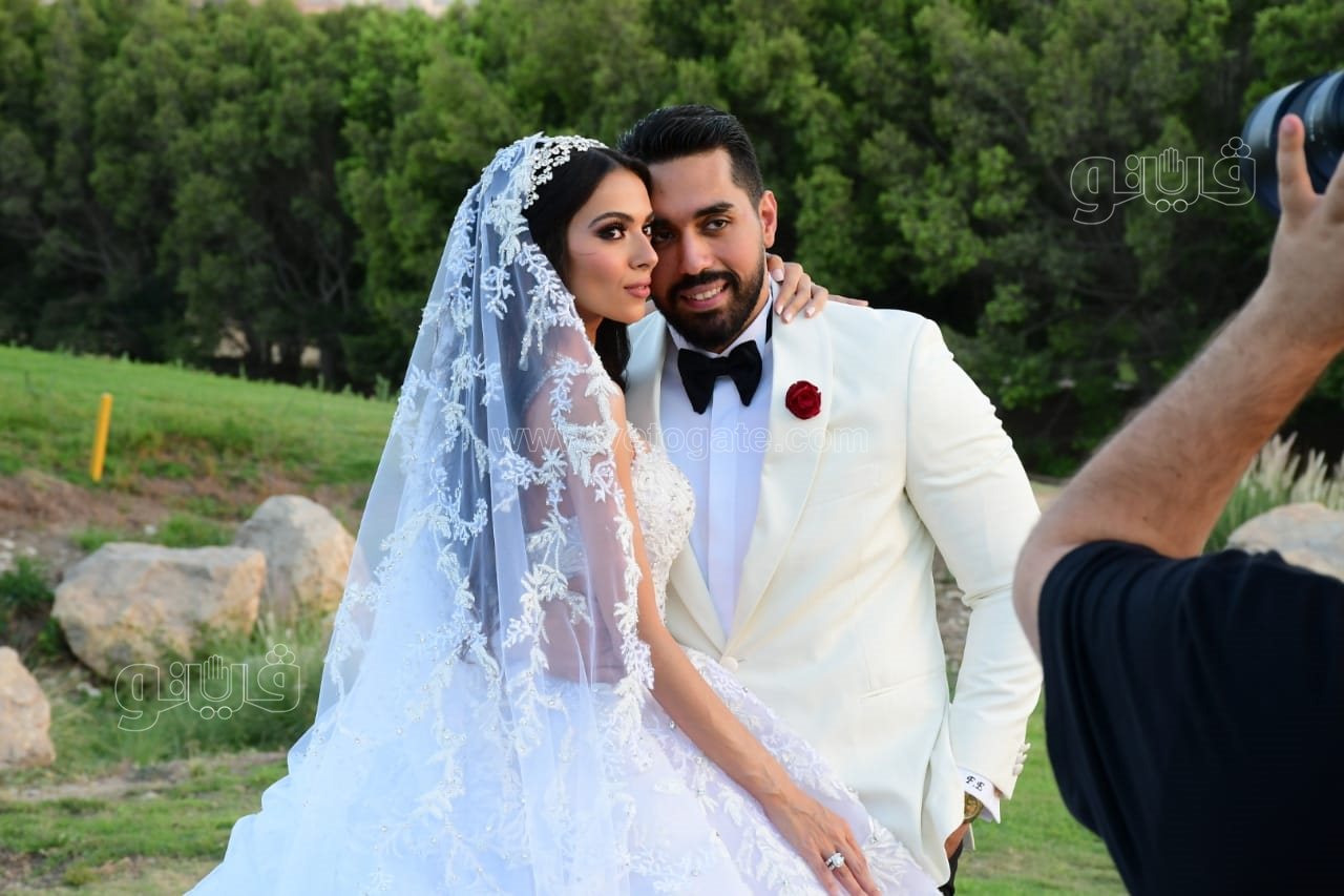 نجوم الفن والمشاهير في زفاف ابنة عصام إمام شقيق الزعيم (63)