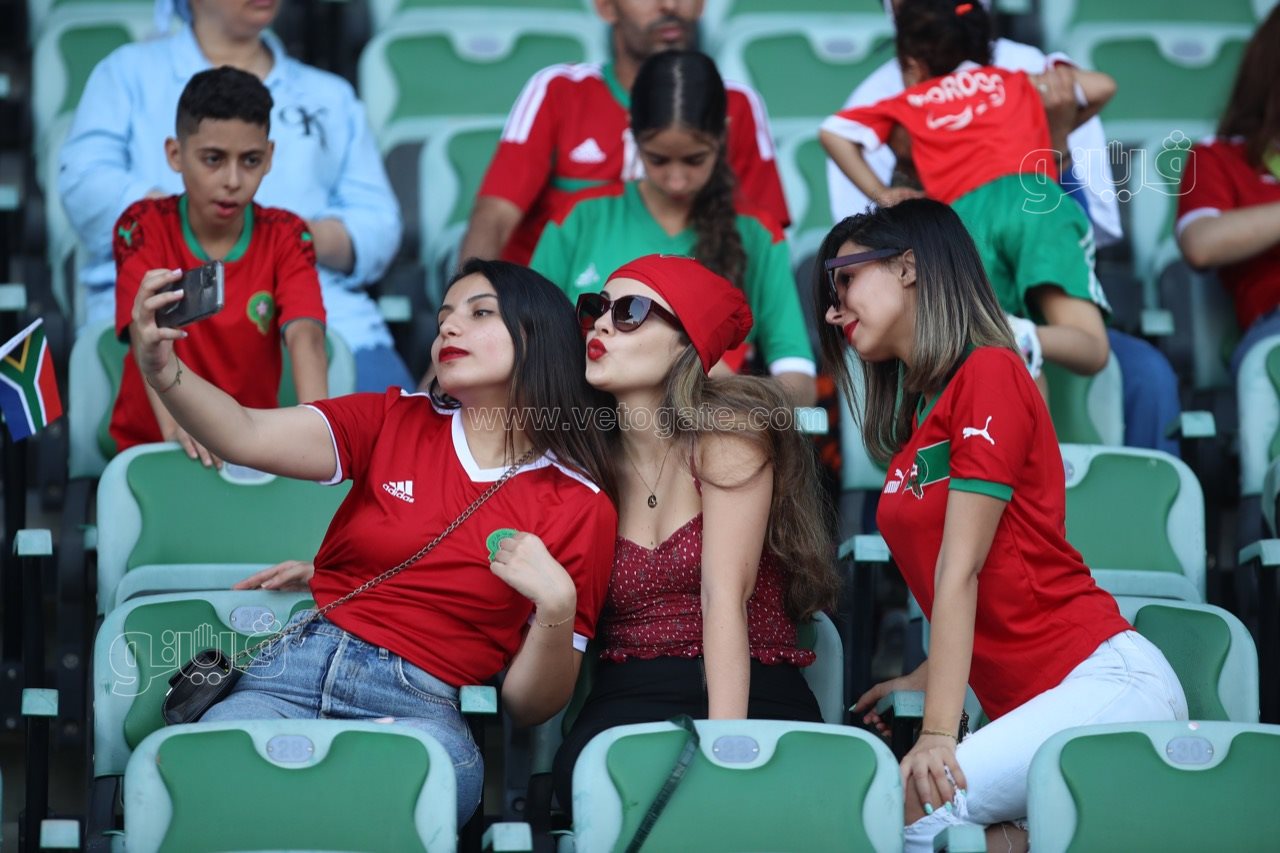 جميلات المغرب يخطفون الأنظار في نهائي بطولة أمم إفريقيا للسيدات (1)