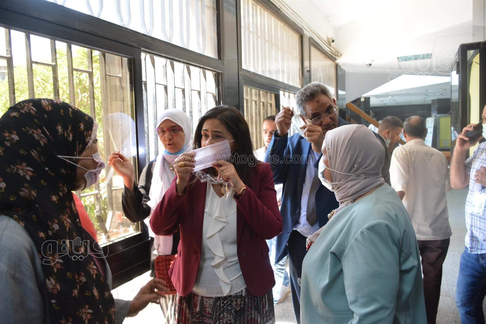 عميد إعلام القاهرة تتفقد امتحان القدرات لطلاب الثانوية (29)