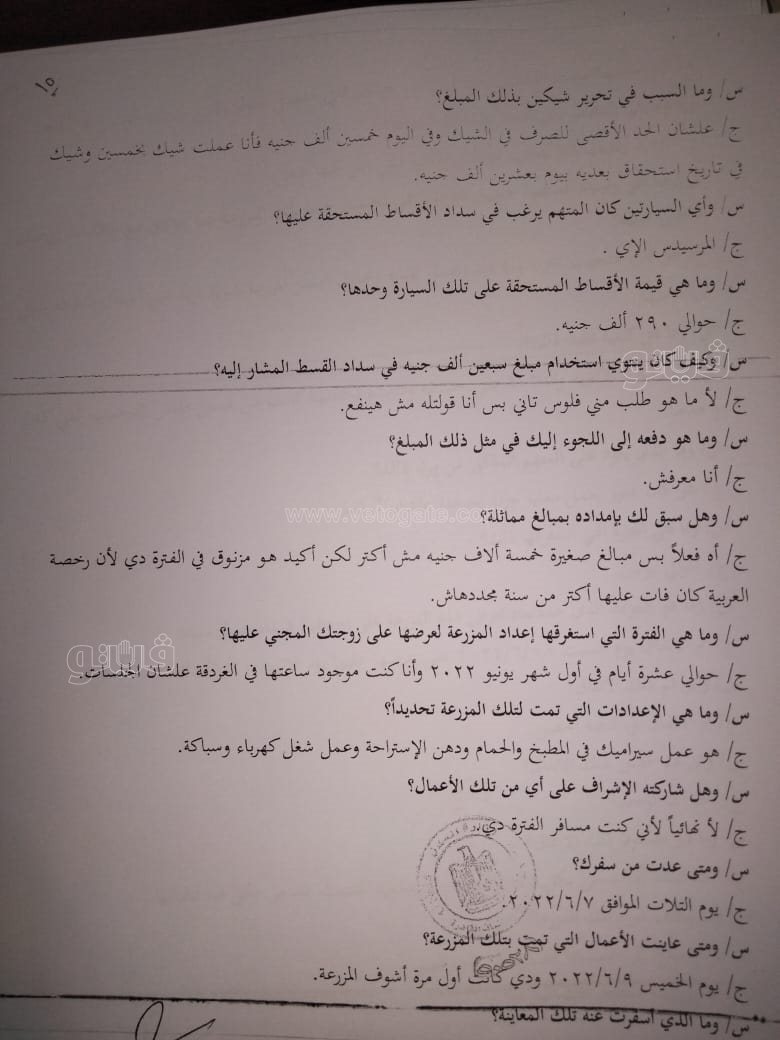 نص تحقيقات النيابة في قضية مقتل المذيعة شيماء جمال (91)