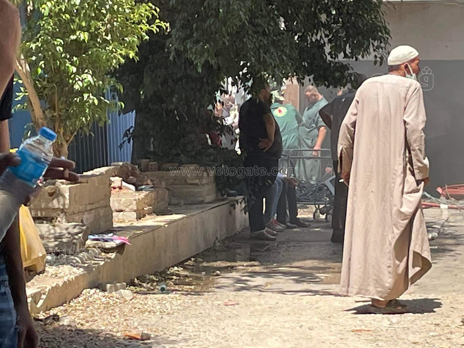 اندلاع حريق في مول هيلتون رمسيس (16)