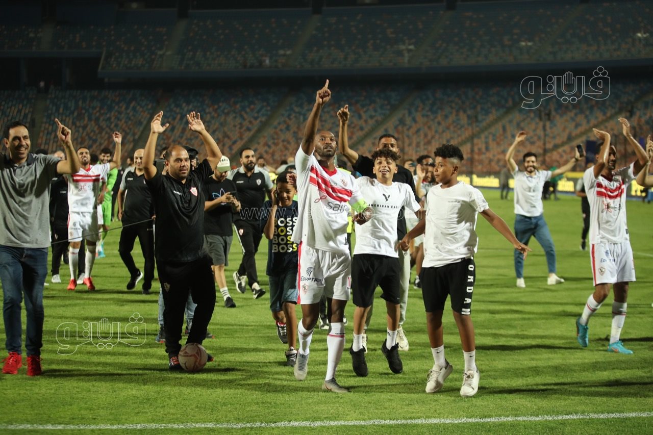 احتفالات لاعبي الزمالك (23)