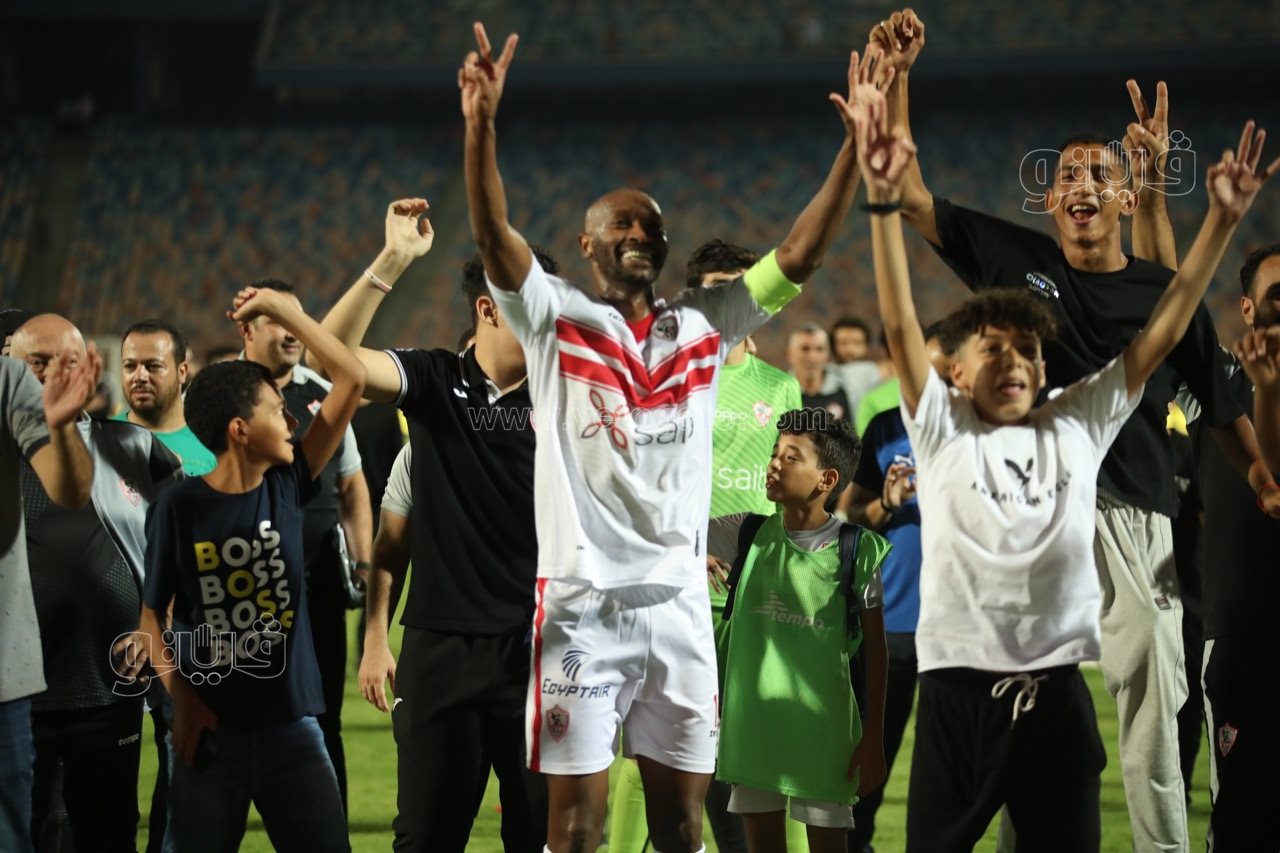 احتفالات لاعبي الزمالك (9)