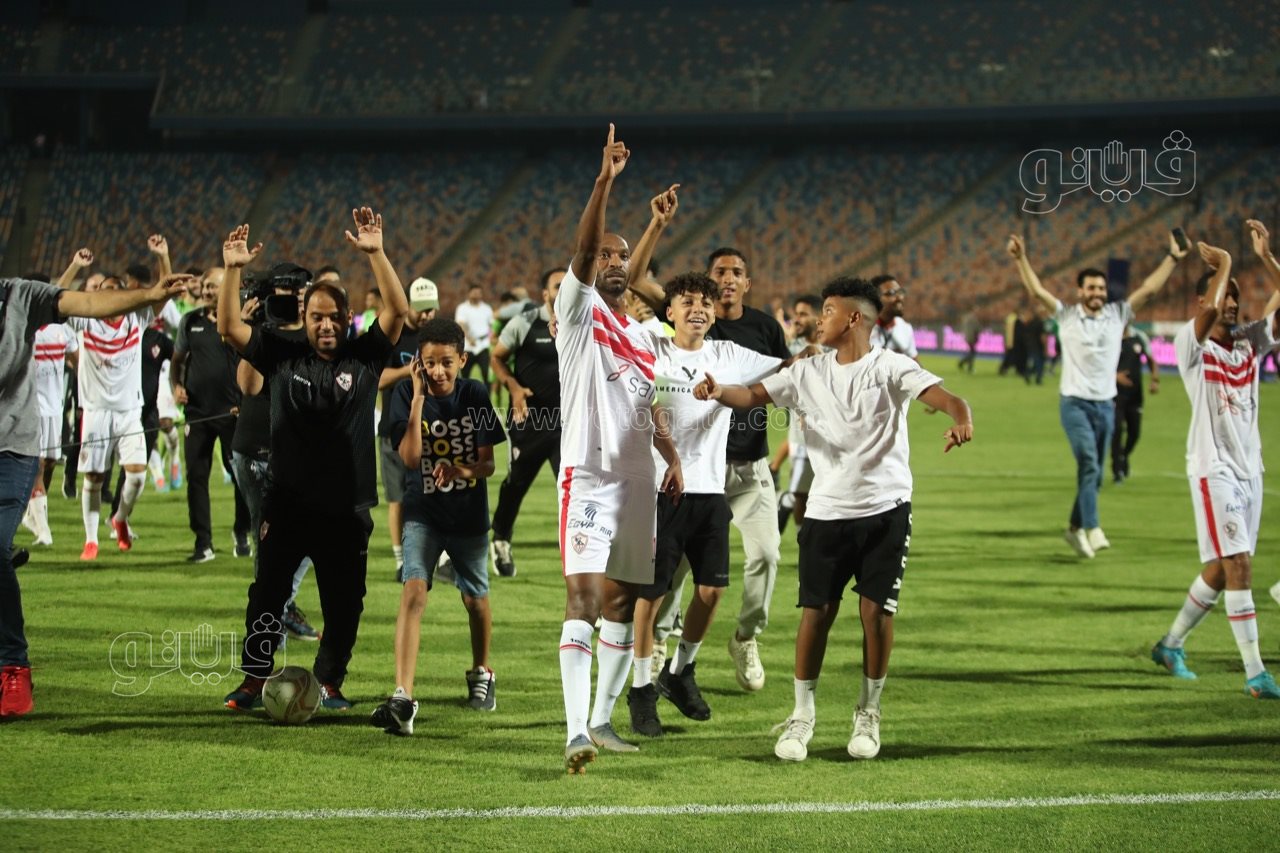 احتفالات لاعبي الزمالك (14)