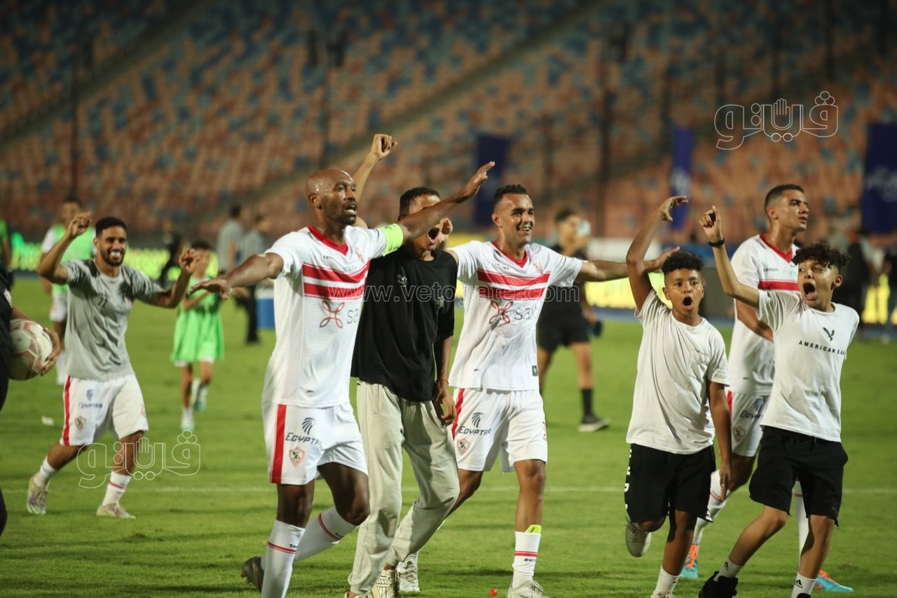 احتفالات لاعبي الزمالك (15)