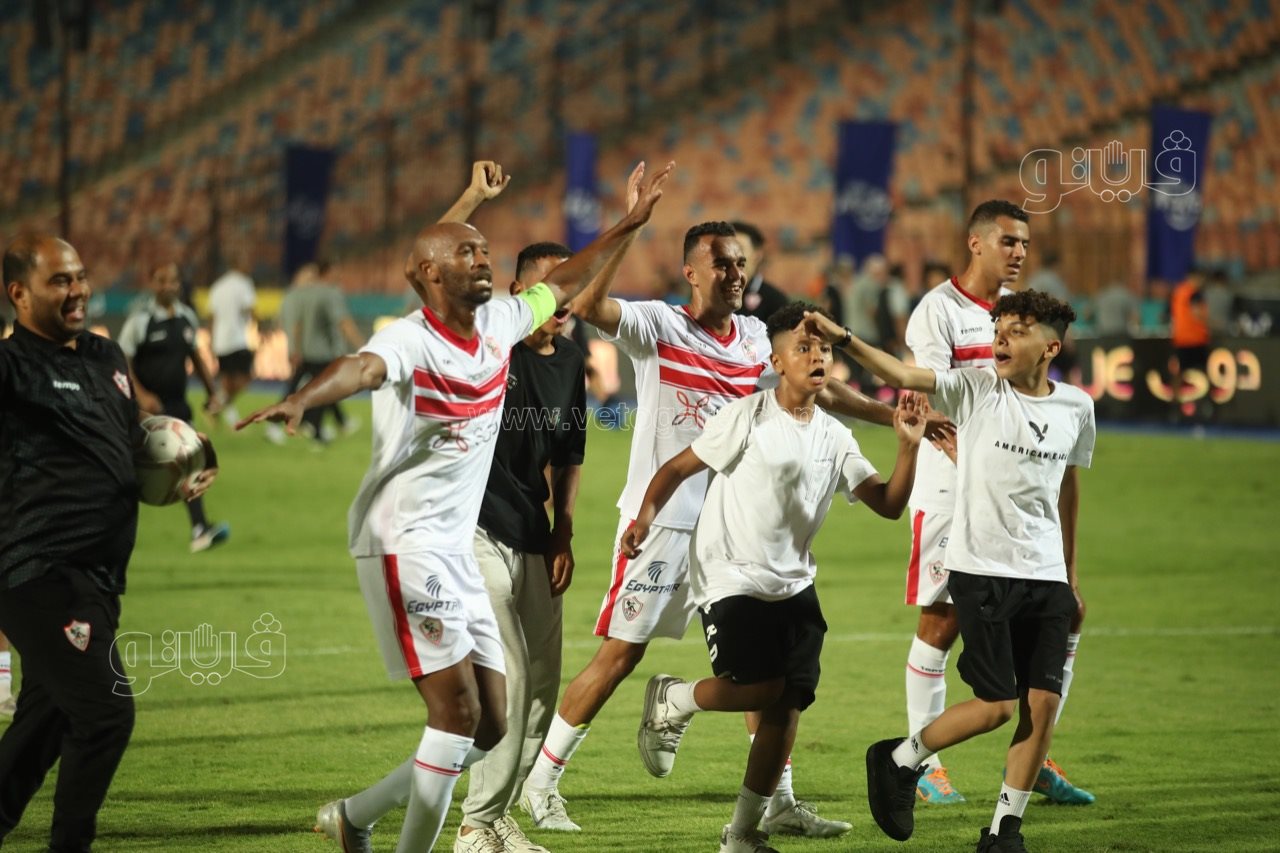 احتفالات لاعبي الزمالك (16)