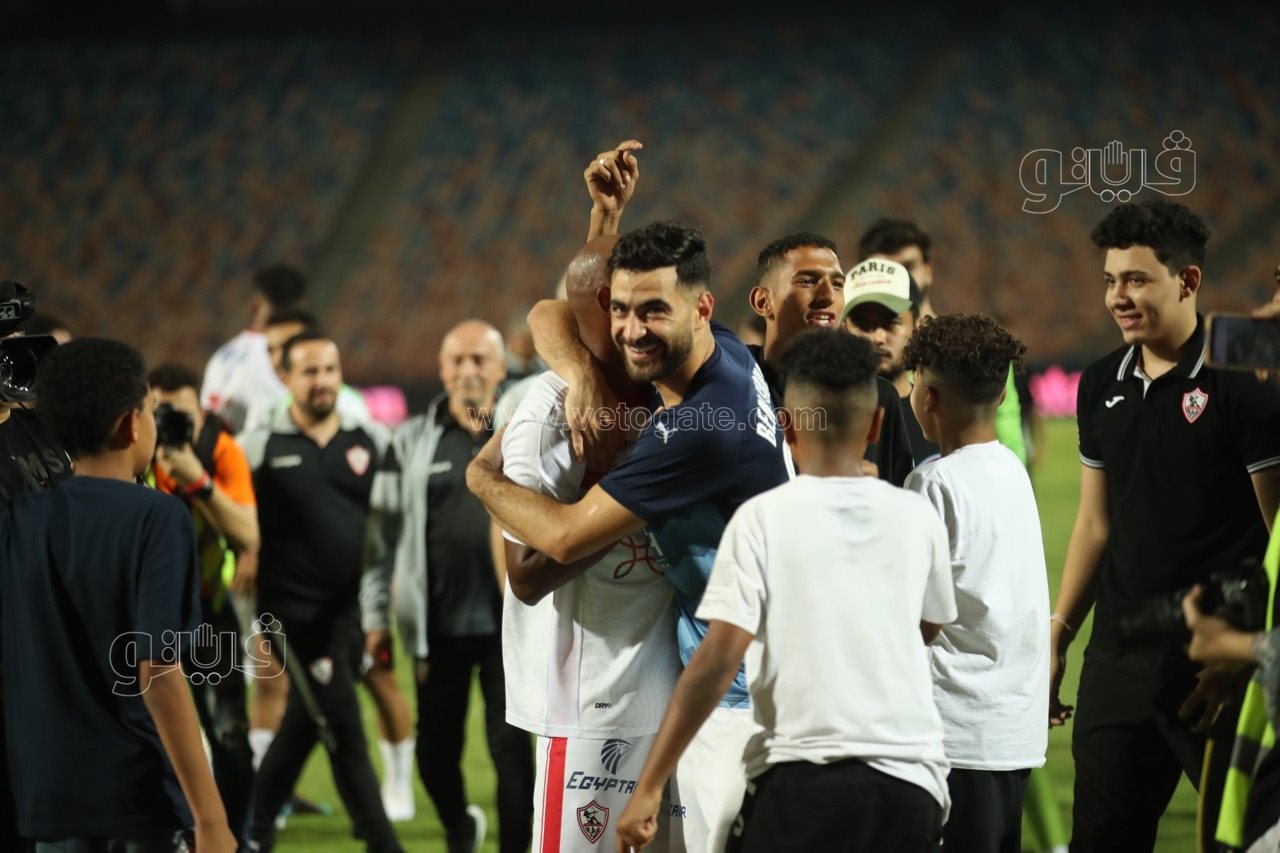 احتفالات لاعبي الزمالك (25)