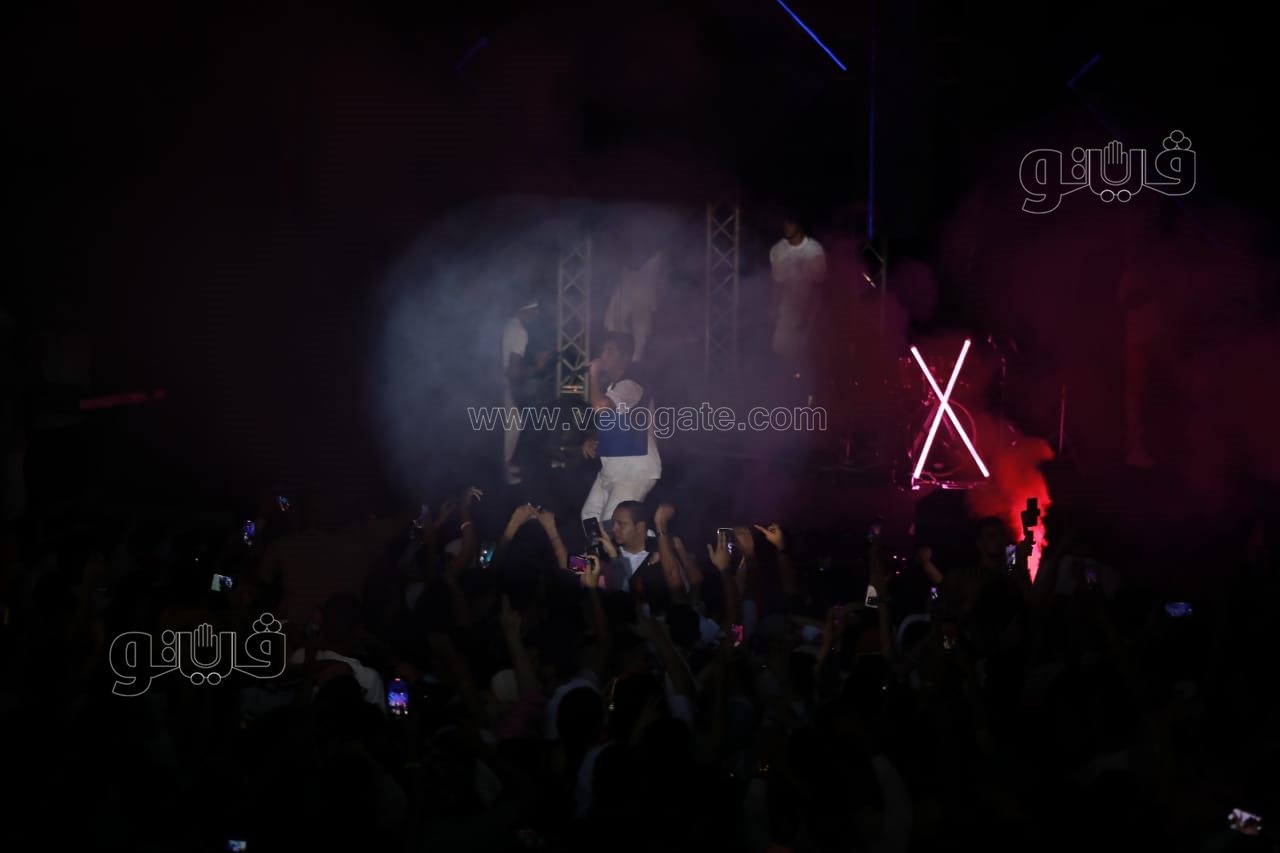 عنبة يلهب أجواء مسرح الزمالك بحفل كامل العدد (4)