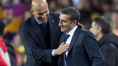 زيدان يعلق على إقالة فالفيردي من تدريب برشلونة