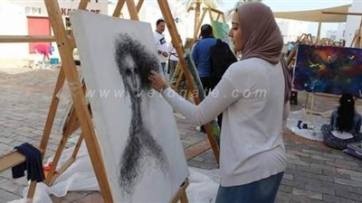 الغردقة تستضيف صالون مصر الدولى للفنون بمشاركة 40 دولة | صور