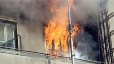 النيابة تنتدب المعمل الجنائي لمعاينة حريق شقة بالمقطم