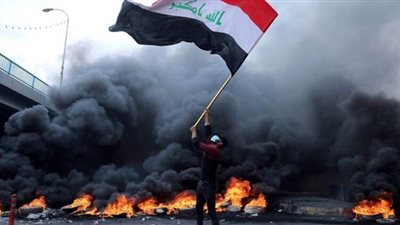 مقتل متظاهر وإصابة 9 آخرين في اشتباكات مع الأمن ببغداد