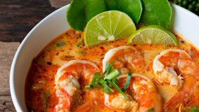 طريقة عمل شوربة الجمبري