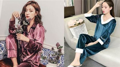 للعرائس.. القطيفة موضة شتاء ٢٠٢٠ | صور