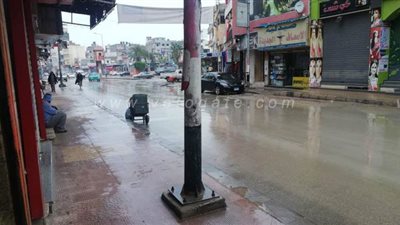 سقوط امطار متوسطة مصحوبة بموجة برد فى شمال سيناء| صور