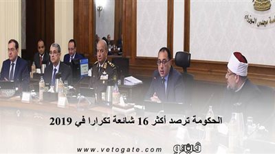 الحكومة ترصد أكثر 16 شائعة تكرارا في 2019 | انفوجراف 