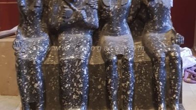 المتحف الكبير يستقبل 356 قطعة أثرية| صور