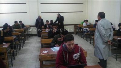 %99.6 نسبة الحضور بثاني أيام امتحان الشهادة الإعدادية العامة بالبحيرة