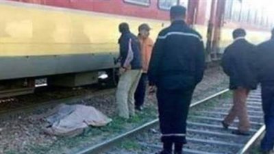 مصرع سيدة دهسا تحت عجلات قطار بالدقهلية