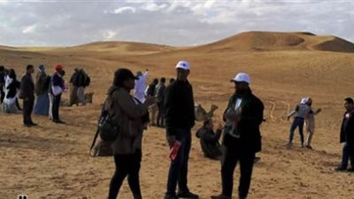 تفاصيل زيارة الدفعة الثالثة للبرنامج الرئاسي لتأهيل الشباب الإفريقي للقيادة الأهرامات