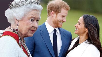 رسميا.. ملكة بريطانيا تحرم هاري وميجان من الألقاب الملكية والدعم المادي