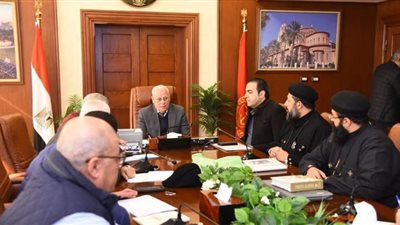 الغضبان يتابع أعمال لجنة إدراج بورسعيد ضمن مسار العائلة المقدسة| صور