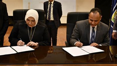 تعاون مشترك بين جامعة القناة وأكاديمية البحث العلمي والتكنولوجيا