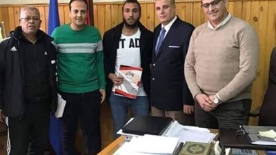 القناة يتعاقد مع رمزي خالد مهاجم الزمالك