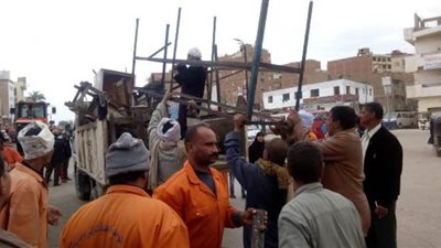 إزالة 265 حالة إشغالات متنوعة من شوارع 