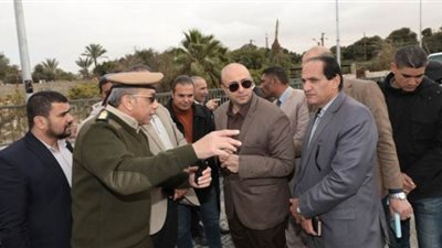 رئيس طرق بني سويف للمحافظ: إصلاحات كوبري النيل السابقة كانت 