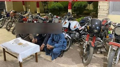 حبس تشكيل عصابي 4 أيام لسرقة الدراجات النارية في سوهاج