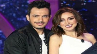 أنغام تحتفل بعيد ميلادها الـ48 مع زوجها وإلهام شاهين وحماقى ولطيفة | فيديو