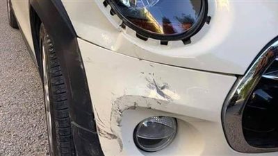 جدل كبير بسبب فاتورة صيانة اكصدام سيارة ميني في مصر | صور