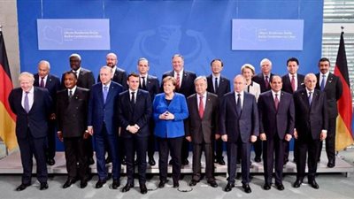 8 صور ترصد مشاركة السيسي في مؤتمر برلين حول ليبيا