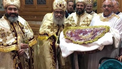 قداس عيد الغطاس المجيد بكنيسة الأنبا بيشوي ببورسعيد | فيديو وصور