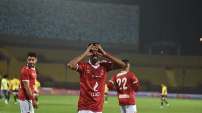 10 صور ترصد فرحة لاعبي الأهلي بالفوز على المقاولون